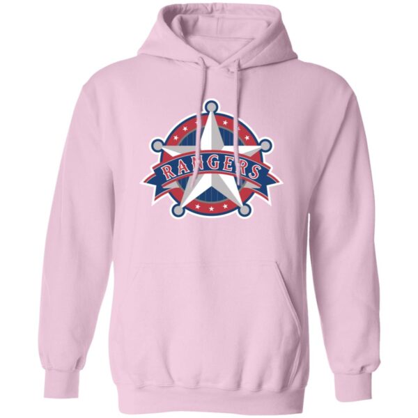 Texas Rangers Baseball Unisex Sizing Blend Material Pullover Hoodie - Image 7