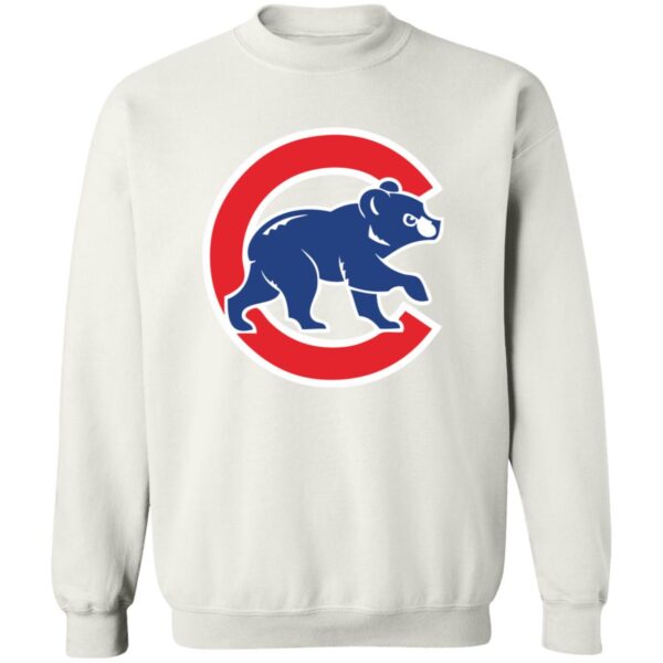 Chicago Cubs Baseball  Unisex Sizing Blend Material Crewneck Pullover Sweatshirt - Image 3