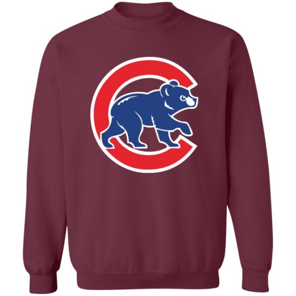 Chicago Cubs Baseball  Unisex Sizing Blend Material Crewneck Pullover Sweatshirt - Image 5