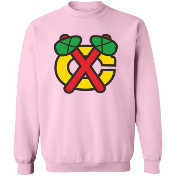 Chicago Blackhawks Ice hockey  Unisex Sizing Blend Material Crewneck Pullover Sweatshirt - Image 8