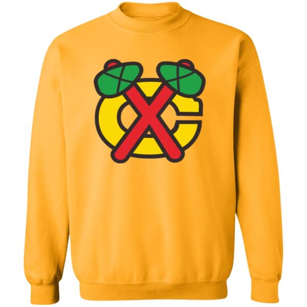 Chicago Blackhawks Ice hockey  Unisex Sizing Blend Material Crewneck Pullover Sweatshirt - Image 10