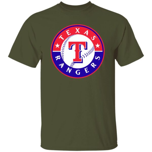 Texas Rangers Baseball Unisex Cotton. T-Shirt - Image 2