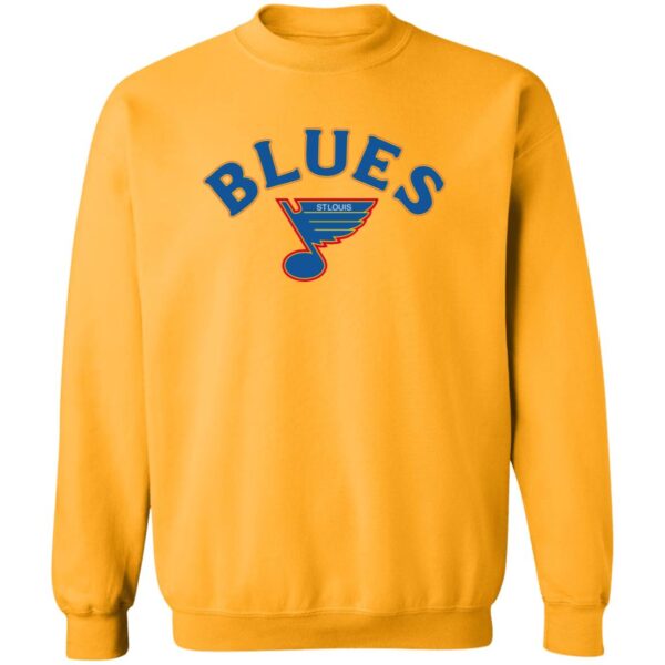 St. Louis Blues Ice hockey  Unisex Sizing Blend Material Crewneck Pullover Sweatshirt - Image 4