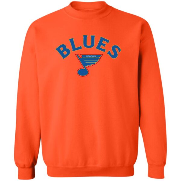 St. Louis Blues Ice hockey  Unisex Sizing Blend Material Crewneck Pullover Sweatshirt - Image 5