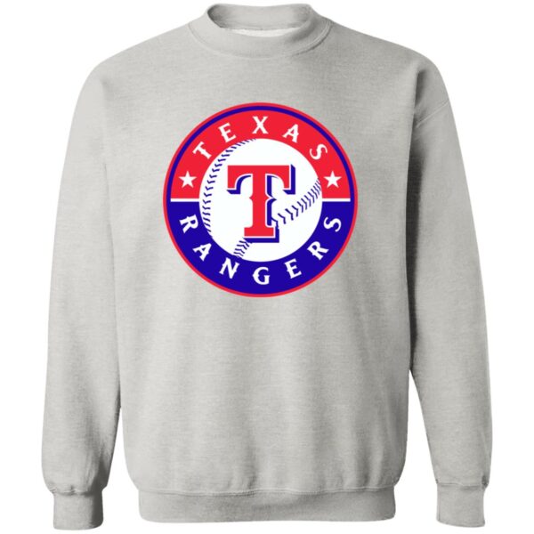 Texas Rangers Baseball Unisex Sizing Blend Material Crewneck Pullover Sweatshirt