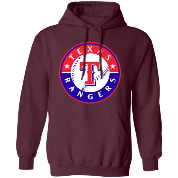 Texas Rangers Baseball Unisex Sizing Blend Material Pullover Hoodie - Image 8