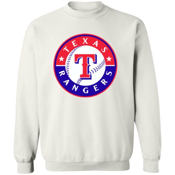 Texas Rangers Baseball Unisex Sizing Blend Material Crewneck Pullover Sweatshirt - Image 3