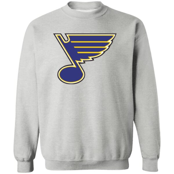 St. Louis Blues Ice hockey  Unisex Sizing Blend Material Crewneck Pullover Sweatshirt - Image 2