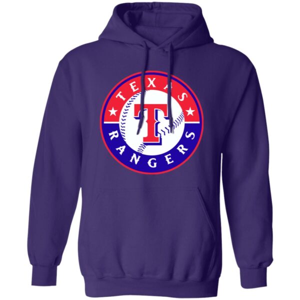 Texas Rangers Baseball Unisex Sizing Blend Material Pullover Hoodie - Image 11