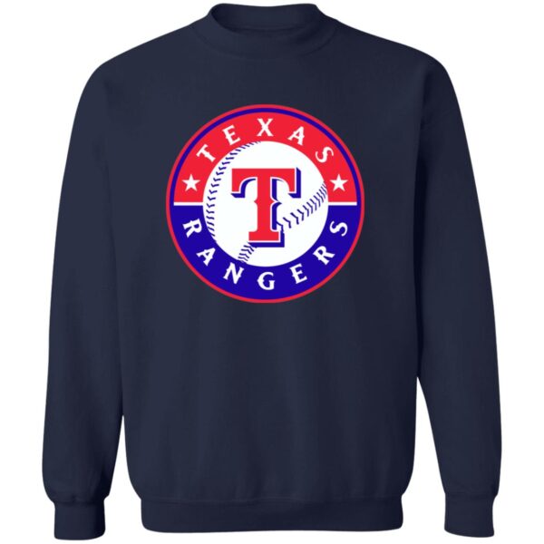 Texas Rangers Baseball Unisex Sizing Blend Material Crewneck Pullover Sweatshirt - Image 6