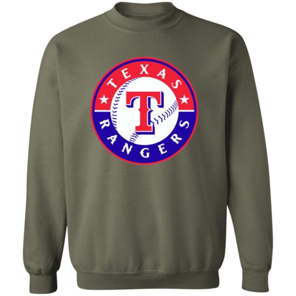 Texas Rangers Baseball Unisex Sizing Blend Material Crewneck Pullover Sweatshirt - Image 7