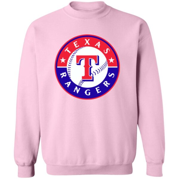 Texas Rangers Baseball Unisex Sizing Blend Material Crewneck Pullover Sweatshirt - Image 8