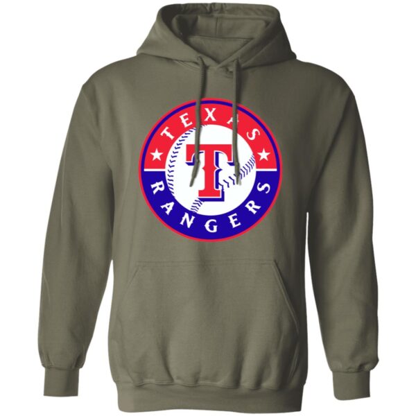 Texas Rangers Baseball Unisex Sizing Blend Material Pullover Hoodie - Image 9