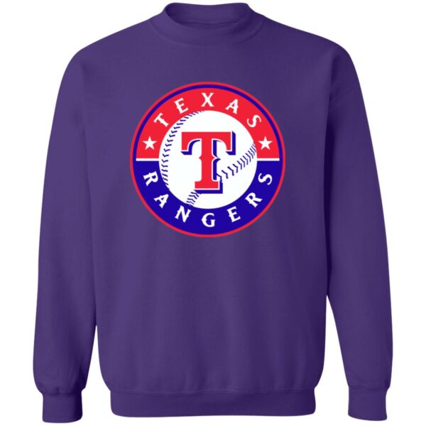 Texas Rangers Baseball Unisex Sizing Blend Material Crewneck Pullover Sweatshirt - Image 11