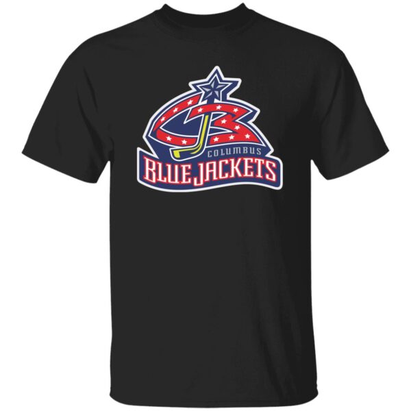 Columbus Blue Jackets Ice hockey  Unisex Cotton. T-Shirt - Image 3