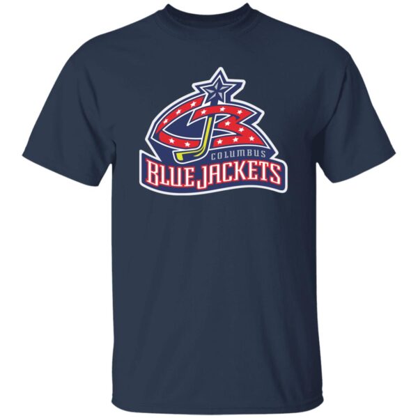 Columbus Blue Jackets Ice hockey  Unisex Cotton. T-Shirt - Image 7