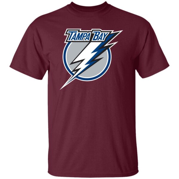 Tampa Bay Lightning Ice hockey  Unisex Cotton. T-Shirt - Image 6