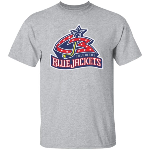 Columbus Blue Jackets Ice hockey  Unisex Cotton. T-Shirt - Image 11