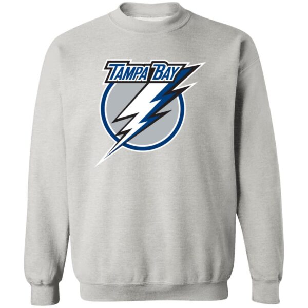 Tampa Bay Lightning Ice hockey  Unisex Sizing Blend Material Crewneck Pullover Sweatshirt