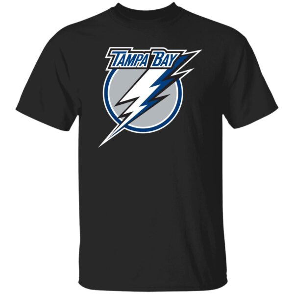 Tampa Bay Lightning Ice hockey  Unisex Cotton. T-Shirt - Image 3