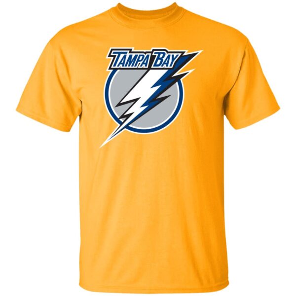 Tampa Bay Lightning Ice hockey  Unisex Cotton. T-Shirt - Image 4