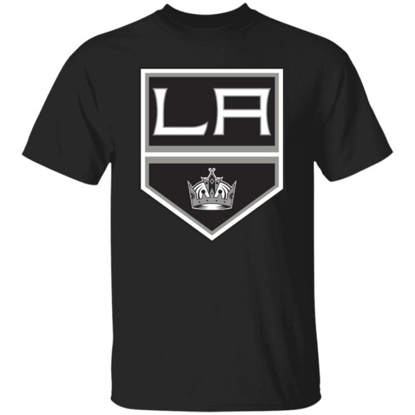 Los Angeles Kings Ice hockey  Unisex Cotton. T-Shirt - Image 3