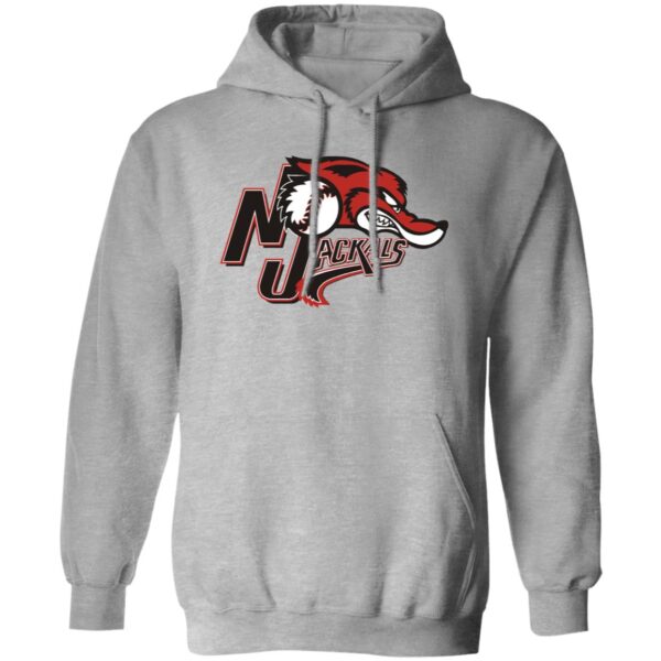 New Jersey Jackals Baseball  Unisex Sizing Blend Material Pullover Hoodie - Image 2