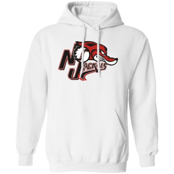 New Jersey Jackals Baseball  Unisex Sizing Blend Material Pullover Hoodie - Image 3