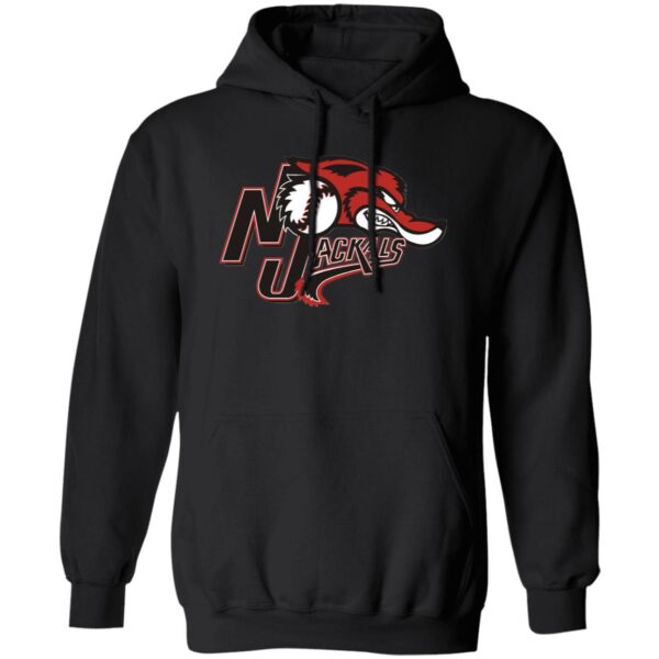 New Jersey Jackals Baseball  Unisex Sizing Blend Material Pullover Hoodie - Image 4