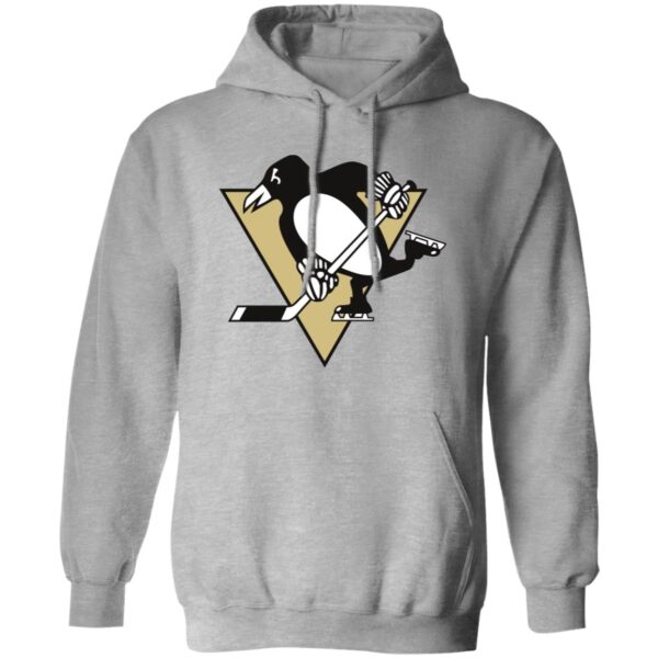 Pittsburgh Penguins Ice hockey  Unisex Sizing Blend Material Pullover Hoodie - Image 2