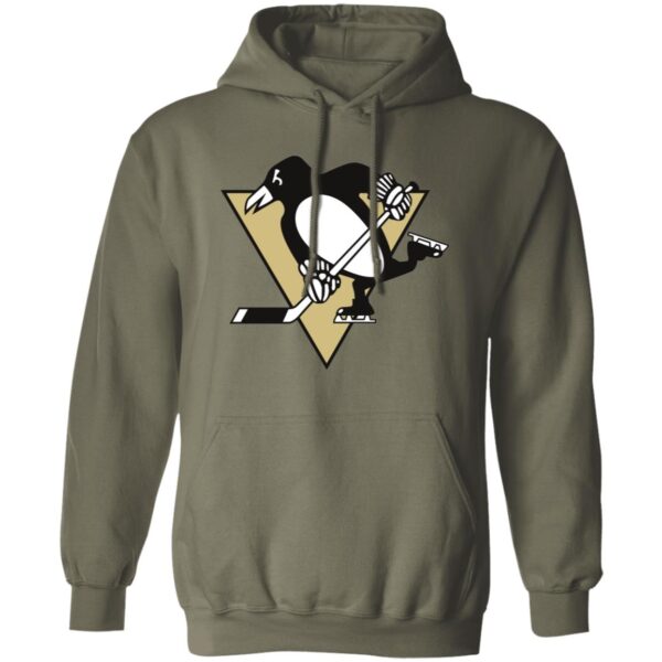 Pittsburgh Penguins Ice hockey  Unisex Sizing Blend Material Pullover Hoodie - Image 9