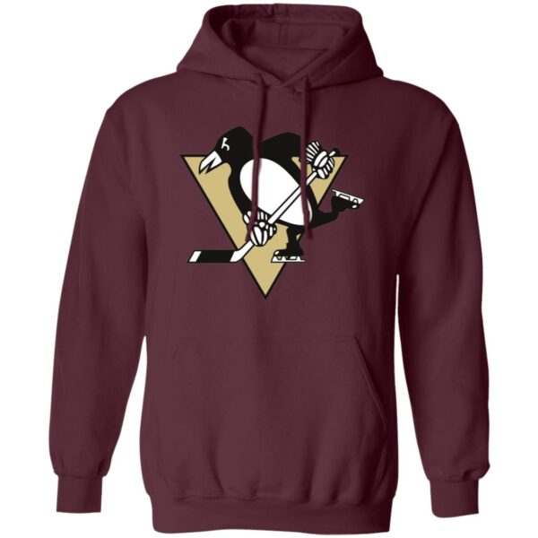 Pittsburgh Penguins Ice hockey  Unisex Sizing Blend Material Pullover Hoodie - Image 8