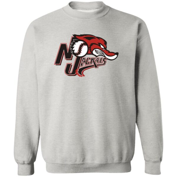 New Jersey Jackals Baseball  Unisex Sizing Blend Material Crewneck Pullover Sweatshirt