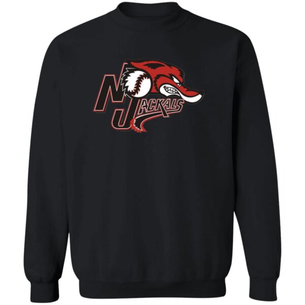 New Jersey Jackals Baseball  Unisex Sizing Blend Material Crewneck Pullover Sweatshirt - Image 4