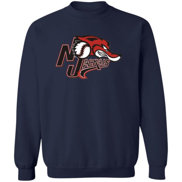 New Jersey Jackals Baseball  Unisex Sizing Blend Material Crewneck Pullover Sweatshirt - Image 6