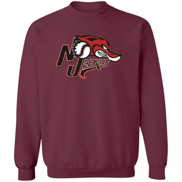 New Jersey Jackals Baseball  Unisex Sizing Blend Material Crewneck Pullover Sweatshirt - Image 5