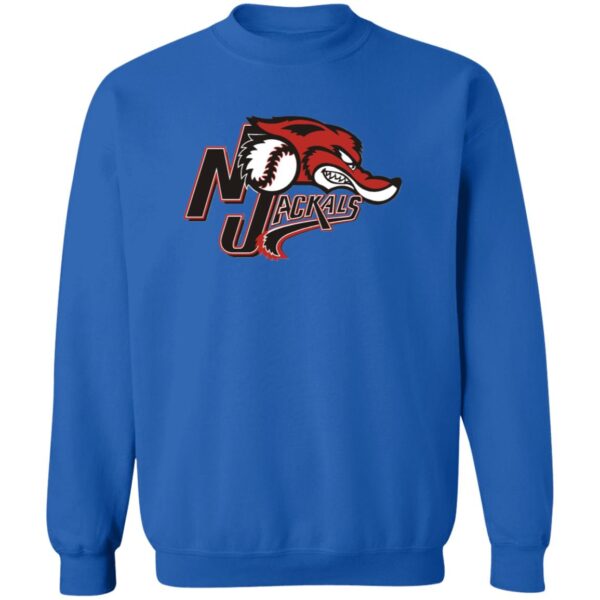 New Jersey Jackals Baseball  Unisex Sizing Blend Material Crewneck Pullover Sweatshirt - Image 9