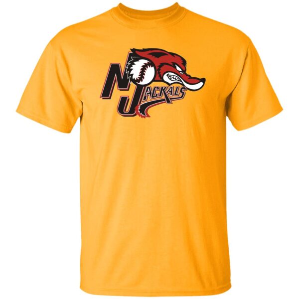 New Jersey Jackals Baseball  Unisex Cotton. T-Shirt - Image 4