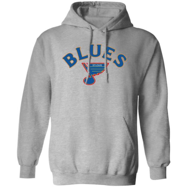 St. Louis Blues Ice hockey  Unisex Sizing Blend Material Pullover Hoodie - Image 2