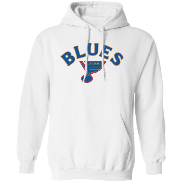 St. Louis Blues Ice hockey  Unisex Sizing Blend Material Pullover Hoodie - Image 3