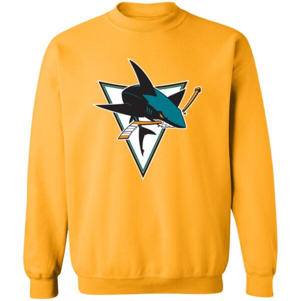 San Jose Sharks Ice hockey  Unisex Sizing Blend Material Crewneck Pullover Sweatshirt - Image 10