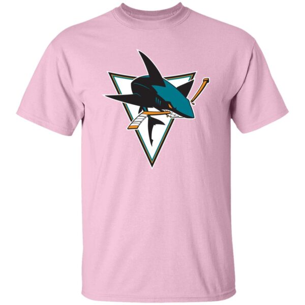 San Jose Sharks Ice hockey  Unisex Cotton. T-Shirt - Image 5