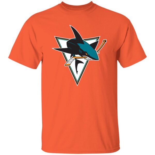 San Jose Sharks Ice hockey  Unisex Cotton. T-Shirt - Image 8