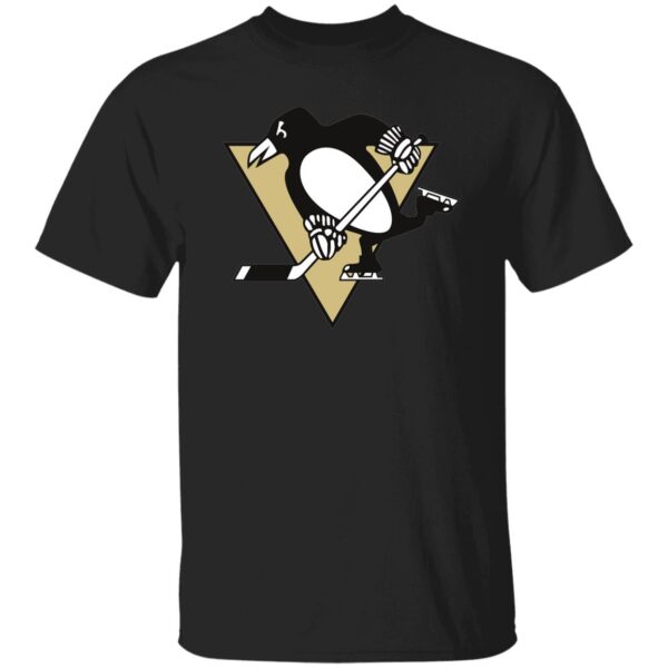 Pittsburgh Penguins Ice hockey  Unisex Cotton. T-Shirt - Image 3