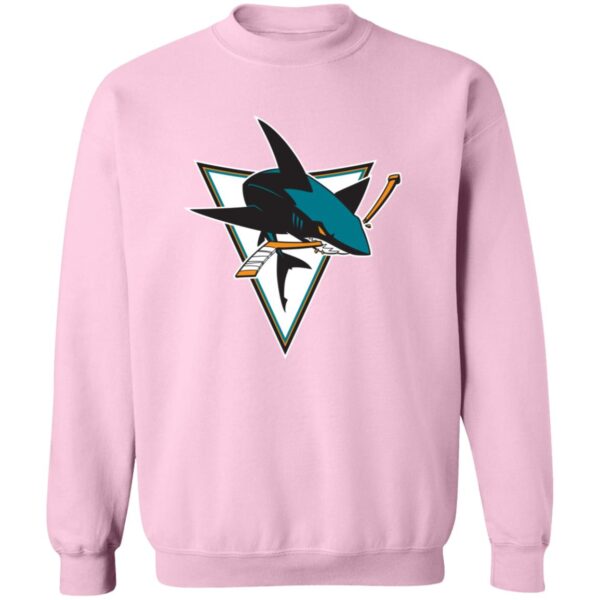 San Jose Sharks Ice hockey  Unisex Sizing Blend Material Crewneck Pullover Sweatshirt - Image 8