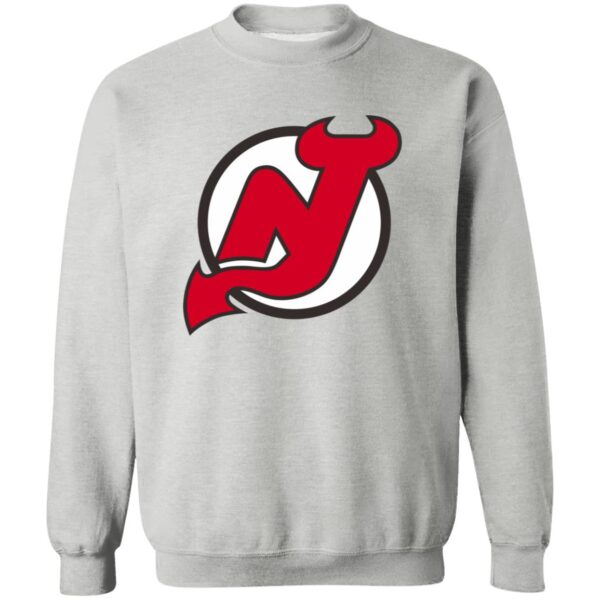 New Jersey Devils Ice hockey  Unisex Sizing Blend Material Crewneck Pullover Sweatshirt - Image 2