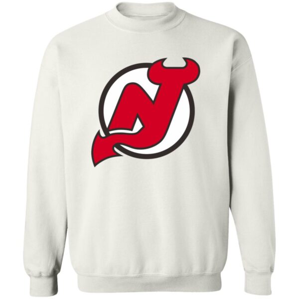 New Jersey Devils Ice hockey  Unisex Sizing Blend Material Crewneck Pullover Sweatshirt - Image 3