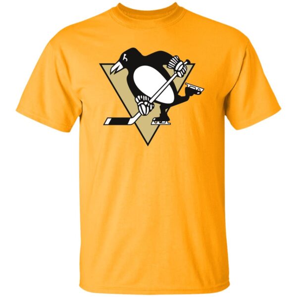 Pittsburgh Penguins Ice hockey  Unisex Cotton. T-Shirt - Image 4