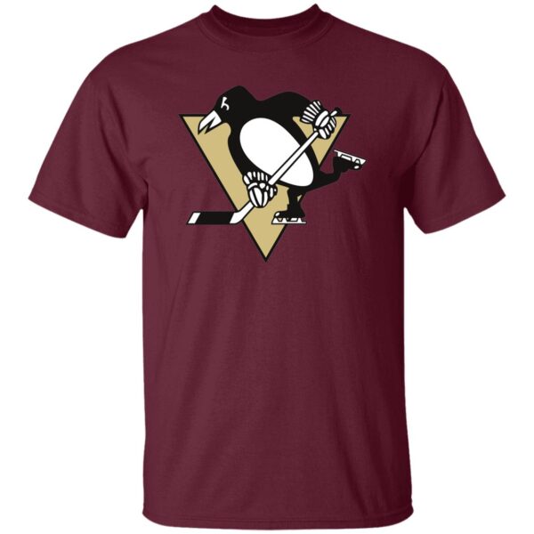 Pittsburgh Penguins Ice hockey  Unisex Cotton. T-Shirt - Image 6