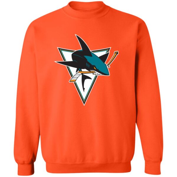 San Jose Sharks Ice hockey  Unisex Sizing Blend Material Crewneck Pullover Sweatshirt - Image 12